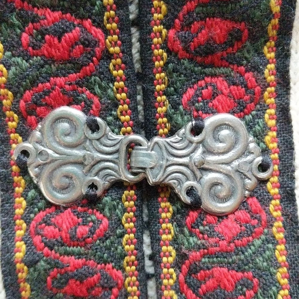 ET KG Norwegian Icelandic fisherman Faire Isle sweater cardigan - Picture 7 of 11